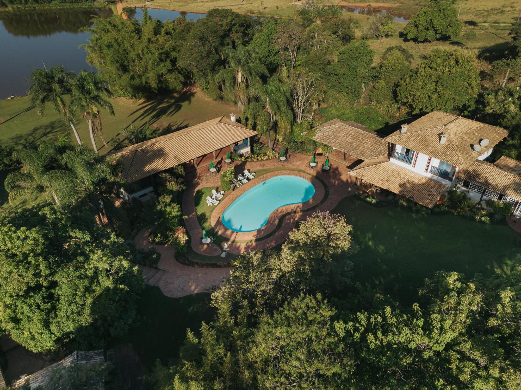 Hotel Fazenda Boa Esperanca Florestal Esterno foto